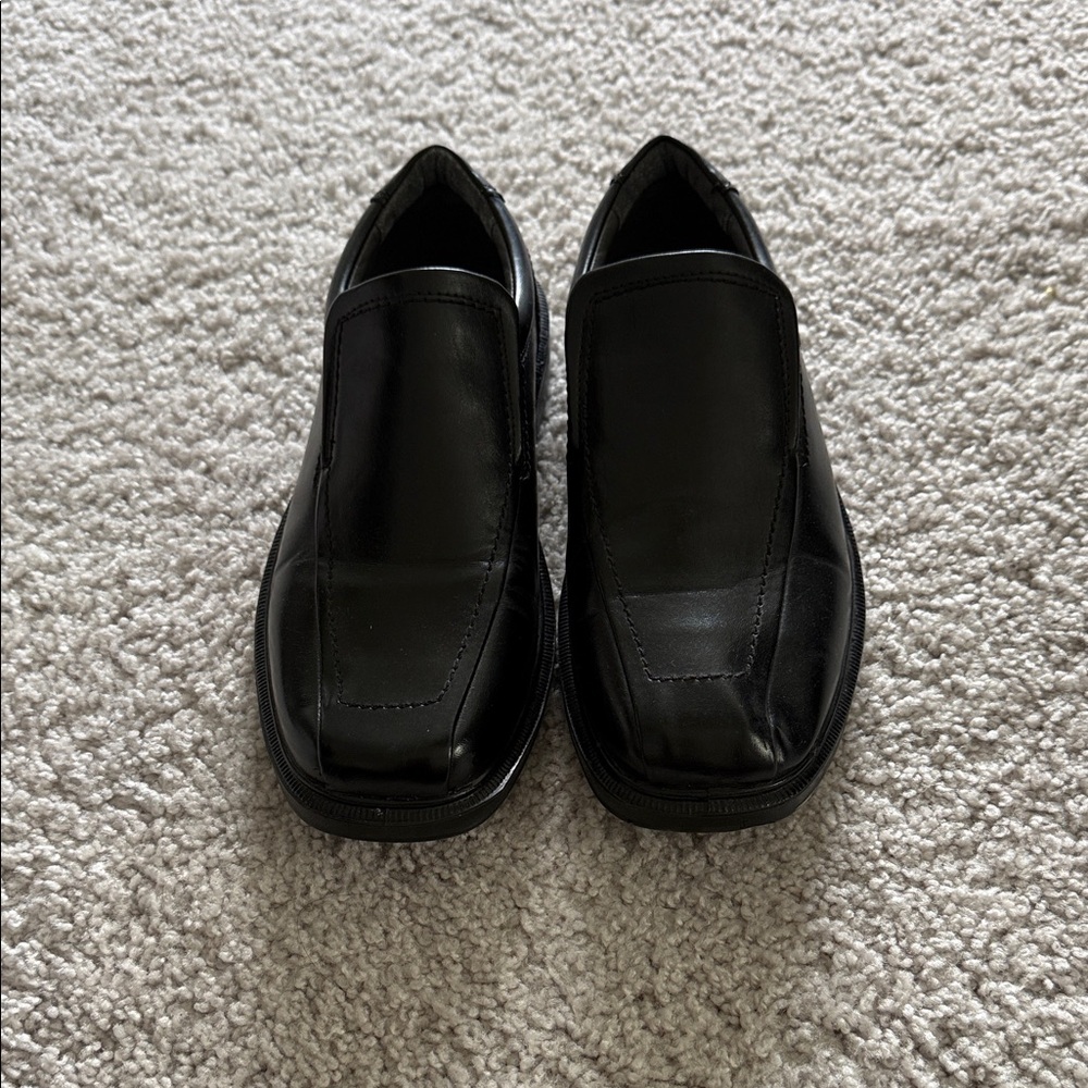 Deer Stags Black Men’s Slip-On Dress Loafers